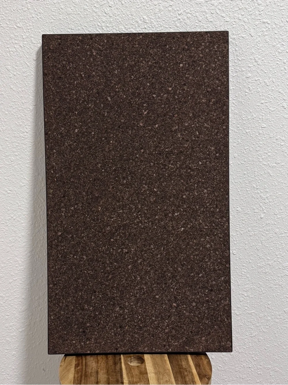 IKEA SVENSÅS Cork Memo Board Dark Brown Wall Organization Modern Decor HTF